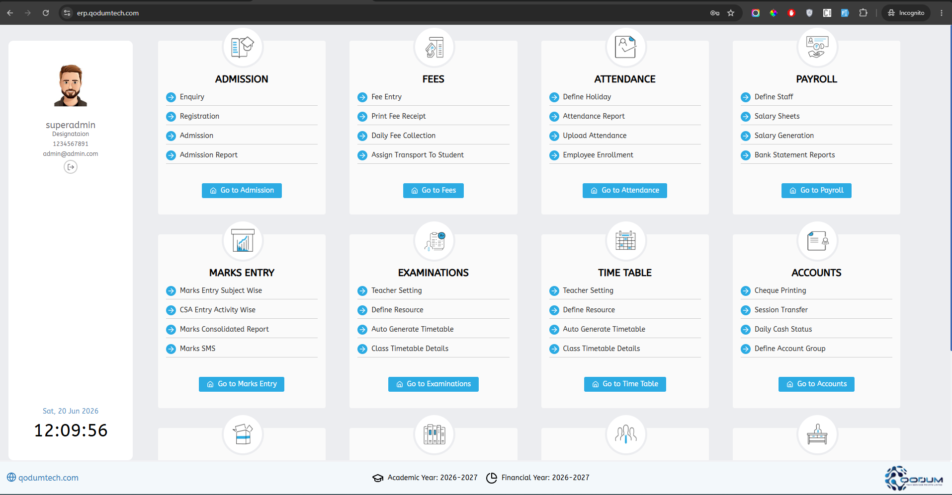 ERP Qodumtech