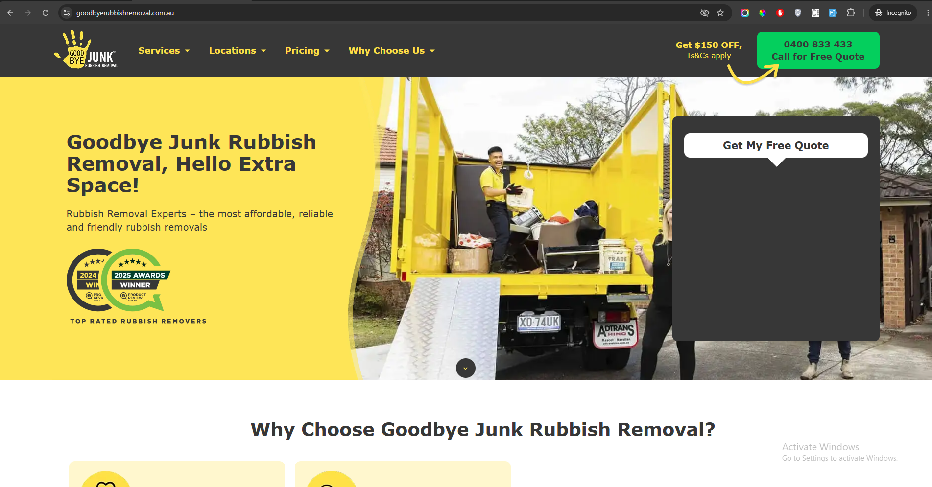 Goodbye Rubbish Removal